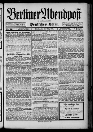 Berliner Abendpost vom 17.03.1891