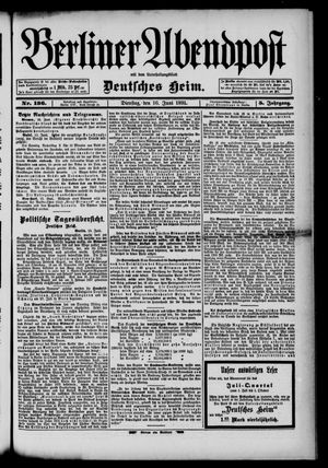 Berliner Abendpost vom 16.06.1891