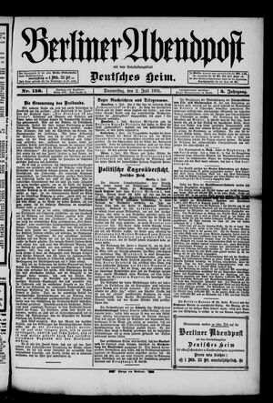 Berliner Abendpost on Jul 2, 1891