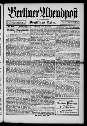 Berliner Abendpost vom 08.07.1891