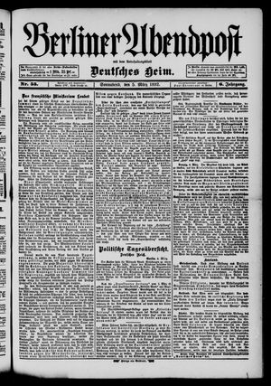 Berliner Abendpost vom 05.03.1892