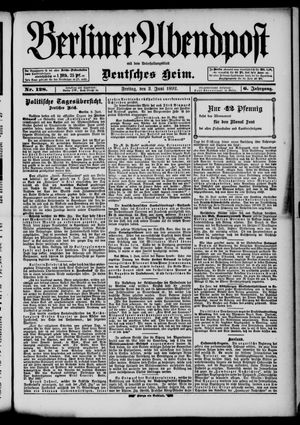 Berliner Abendpost vom 03.06.1892