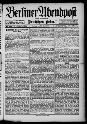 Berliner Abendpost vom 10.06.1892