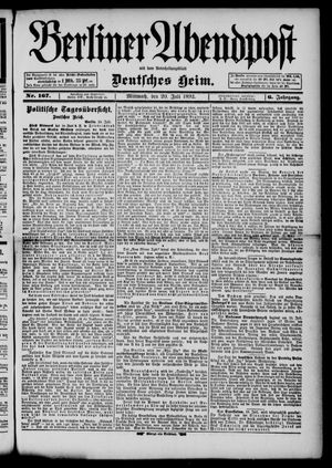 Berliner Abendpost vom 20.07.1892
