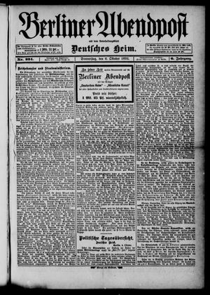 Berliner Abendpost vom 06.10.1892