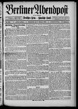 Berliner Abendpost vom 04.02.1893