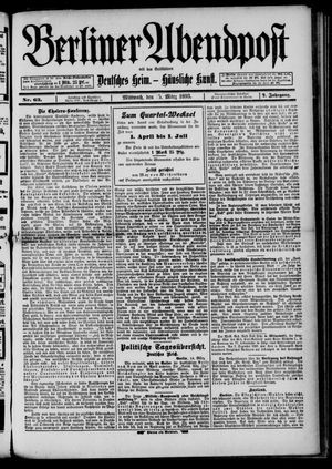 Berliner Abendpost vom 15.03.1893