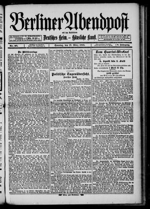 Berliner Abendpost vom 19.03.1893