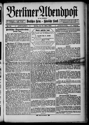 Berliner Abendpost vom 24.03.1893