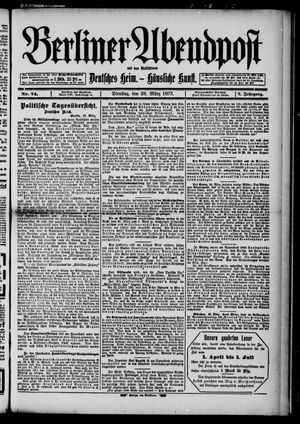 Berliner Abendpost vom 28.03.1893