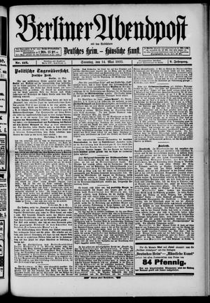 Berliner Abendpost vom 14.05.1893