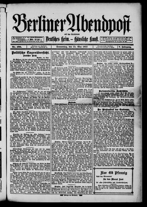 Berliner Abendpost vom 25.05.1893