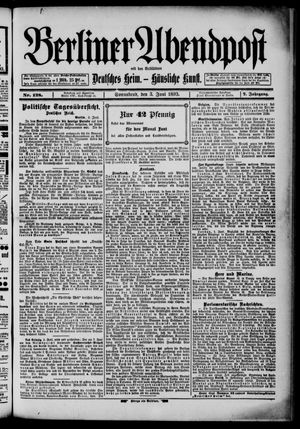 Berliner Abendpost on Jun 3, 1893