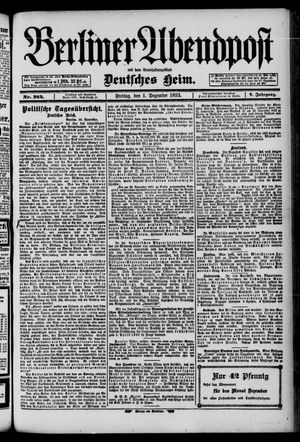Berliner Abendpost vom 01.12.1893