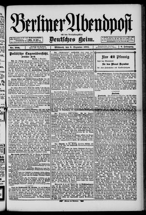 Berliner Abendpost vom 06.12.1893