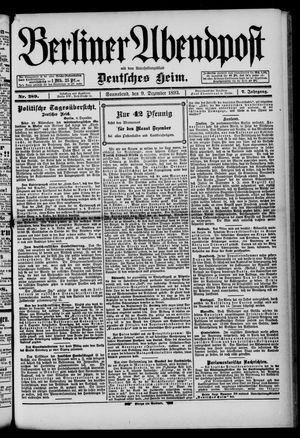 Berliner Abendpost vom 09.12.1893