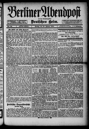 Berliner Abendpost vom 26.01.1894