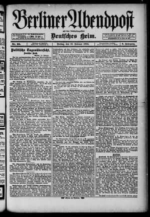 Berliner Abendpost vom 16.02.1894