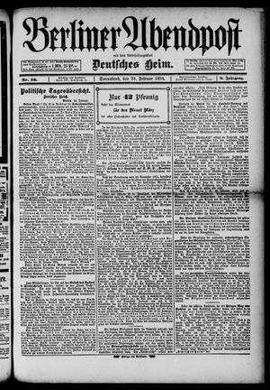 Berliner Abendpost vom 24.02.1894