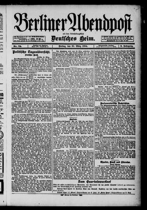 Berliner Abendpost vom 30.03.1894