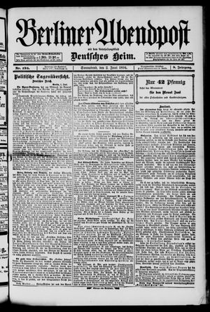 Berliner Abendpost on Jun 2, 1894