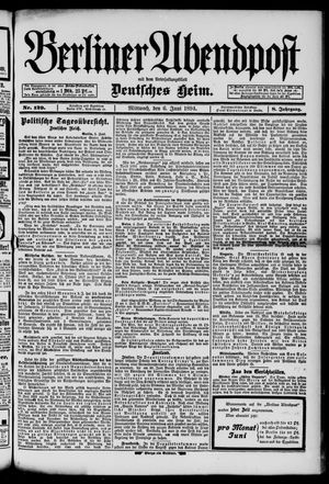 Berliner Abendpost on Jun 6, 1894