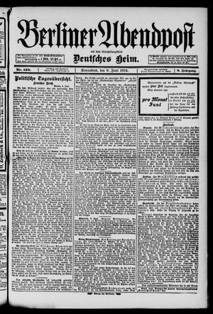 Berliner Abendpost vom 09.06.1894