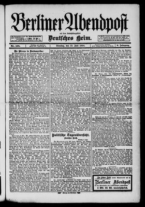 Berliner Abendpost vom 10.07.1894