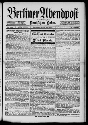 Berliner Abendpost vom 28.07.1894