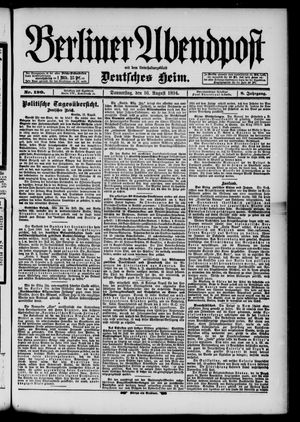 Berliner Abendpost vom 16.08.1894