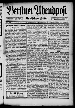 Berliner Abendpost vom 08.12.1894