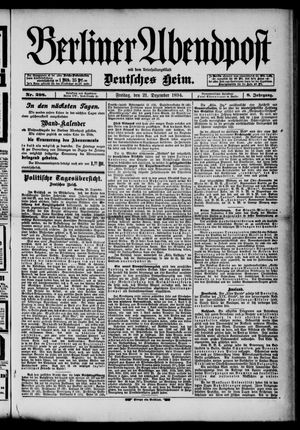 Berliner Abendpost vom 21.12.1894