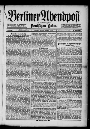 Berliner Abendpost vom 18.01.1895
