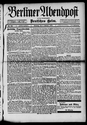 Berliner Abendpost on Feb 3, 1895