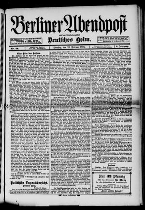 Berliner Abendpost vom 26.02.1895