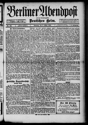 Berliner Abendpost vom 03.03.1895