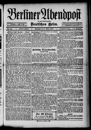 Berliner Abendpost vom 06.03.1895