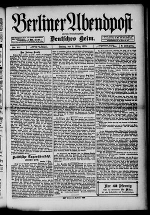 Berliner Abendpost vom 08.03.1895