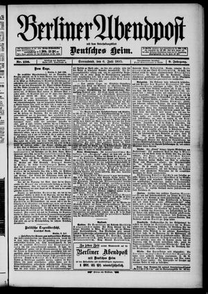 Berliner Abendpost vom 06.07.1895