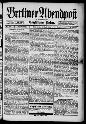 Berliner Abendpost on Jul 31, 1895