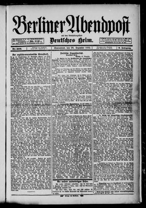 Berliner Abendpost vom 28.12.1895