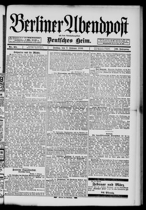 Berliner Abendpost vom 07.02.1896