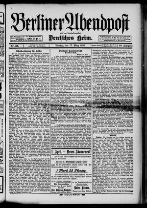 Berliner Abendpost vom 17.03.1896