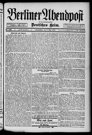 Berliner Abendpost on May 9, 1896