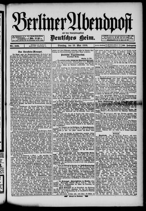 Berliner Abendpost on May 19, 1896