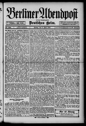 Berliner Abendpost vom 05.06.1896