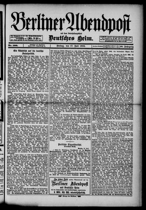 Berliner Abendpost vom 17.07.1896