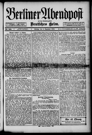 Berliner Abendpost vom 04.12.1896