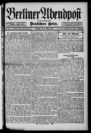 Berliner Abendpost vom 02.03.1897