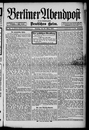 Berliner Abendpost vom 30.03.1897
